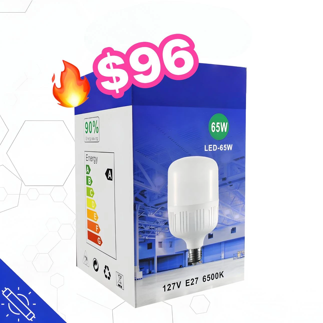 🔥FOCO LED 65w🔥