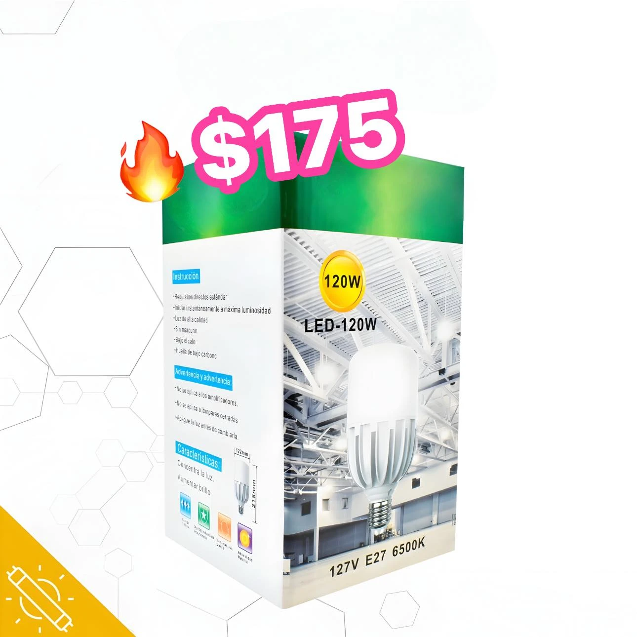 🔥FOCO LED 120 w🔥
