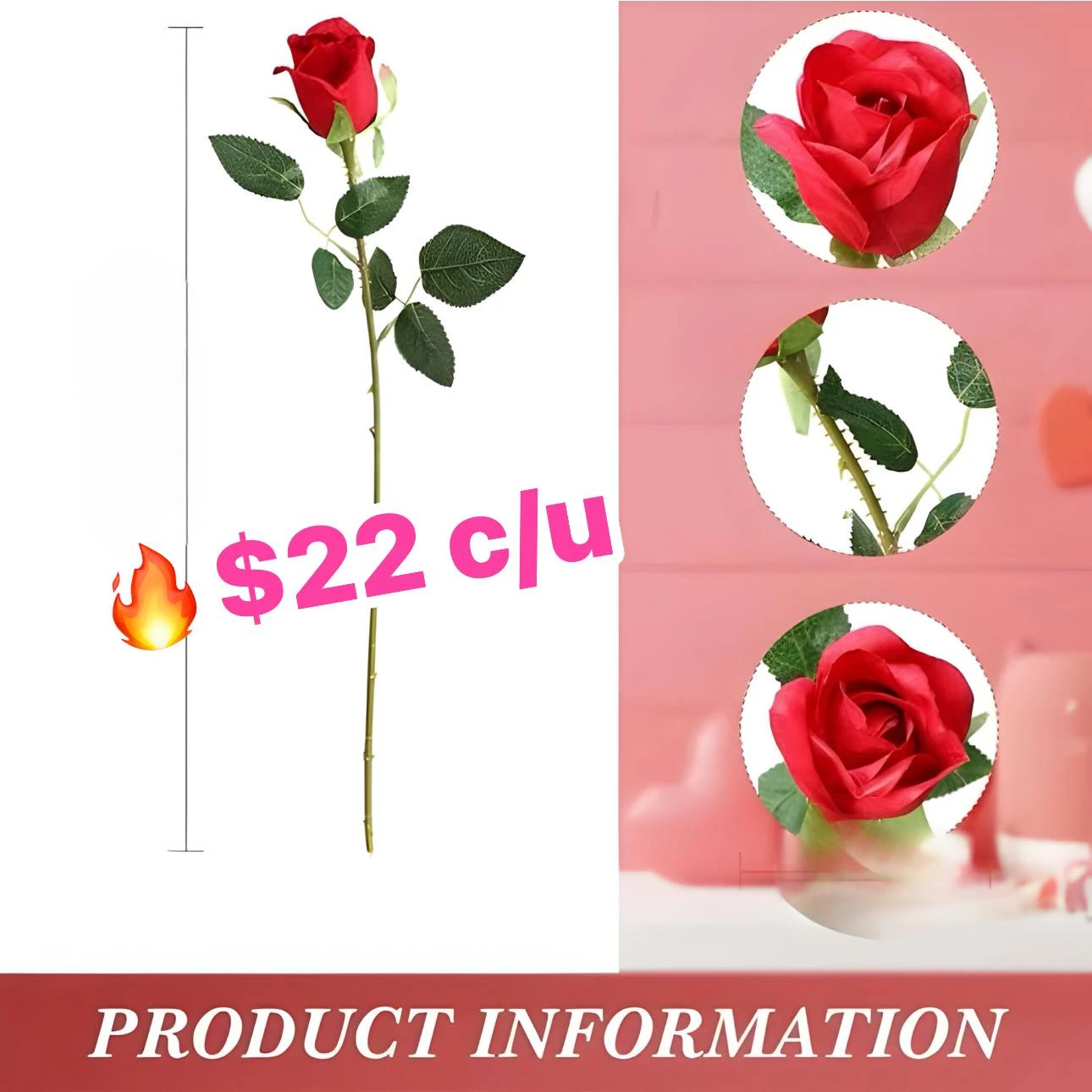 🔥ROSA ARTIFICIAL INDIVIDUAL🔥