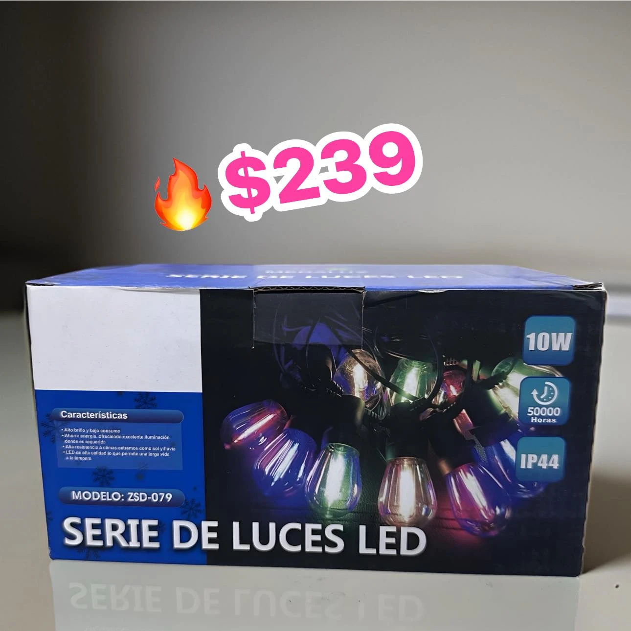 🔥LUCES GUIRNALDA 5 METROS🔥