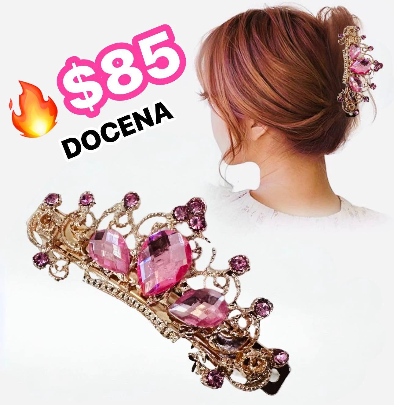 🔥DOCENA ACCESORIOS CABELLO🔥CORONAS