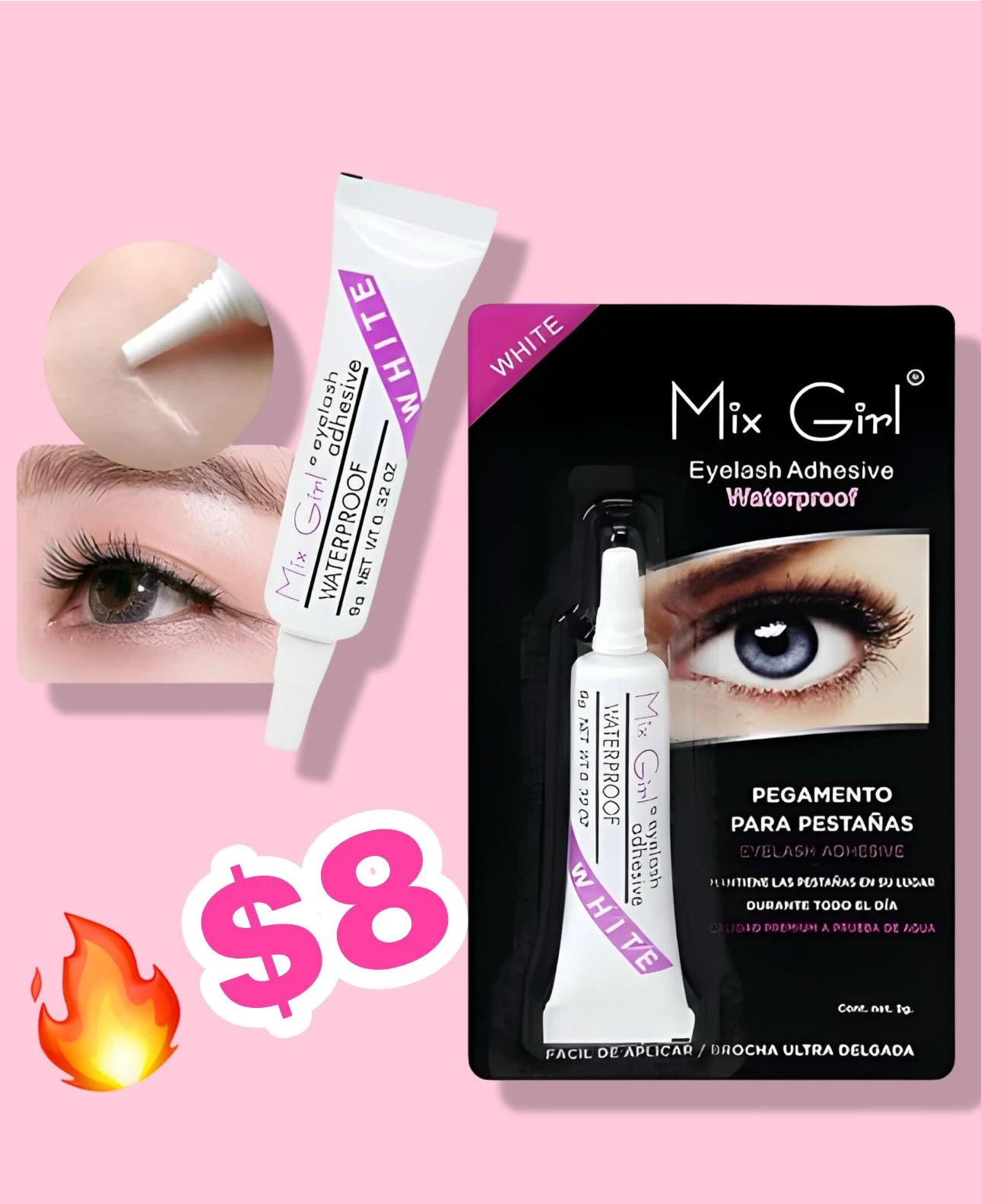 🔥PEGAMENTO PESTAÑAS 🔥 MIX GIRL