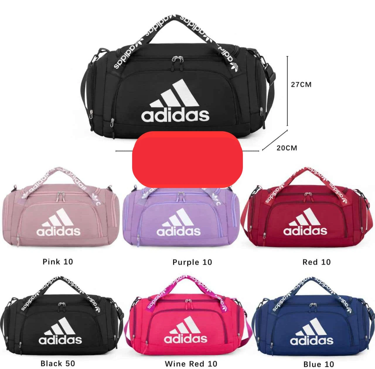 MALETA ADIDAS ZP-90406 $149