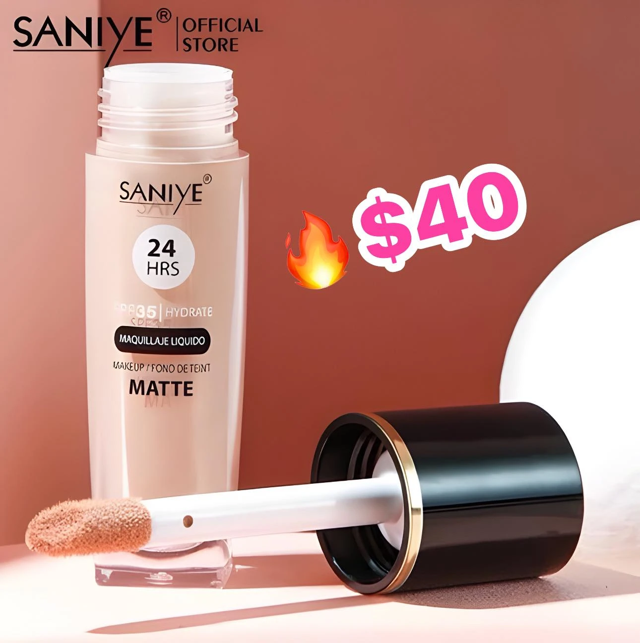 MAQUILLAJE SANIYE 24HORAS R6012