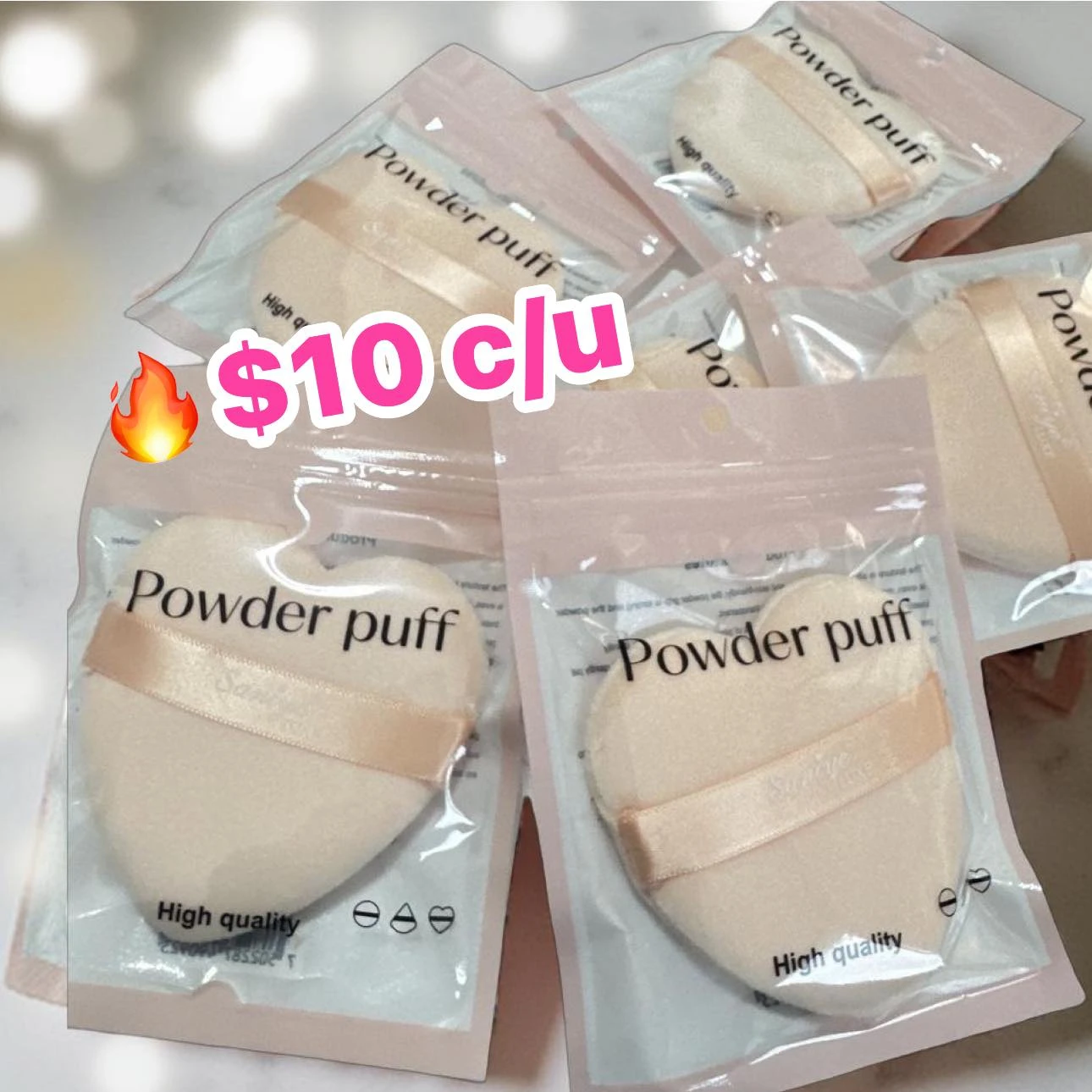 ESPONJAS MAQUILLAJE LS026 $10