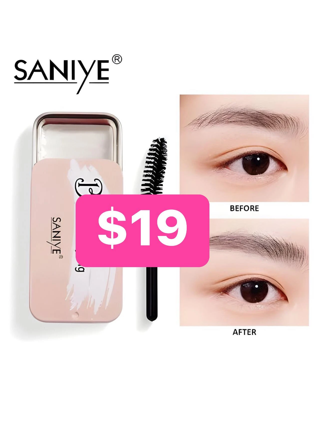 🔥JABÓN PARA CEJAS SANIYE🔥 7502287180428