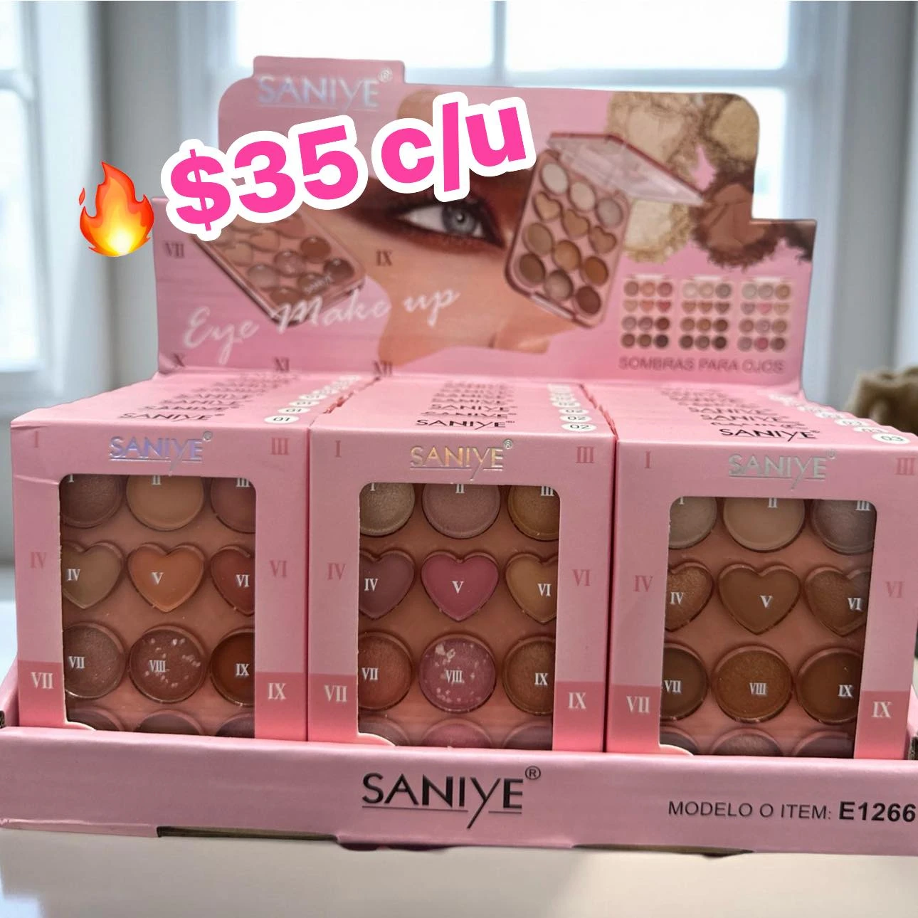🔥SOMBRAS SANIYE 🔥 7502287520897