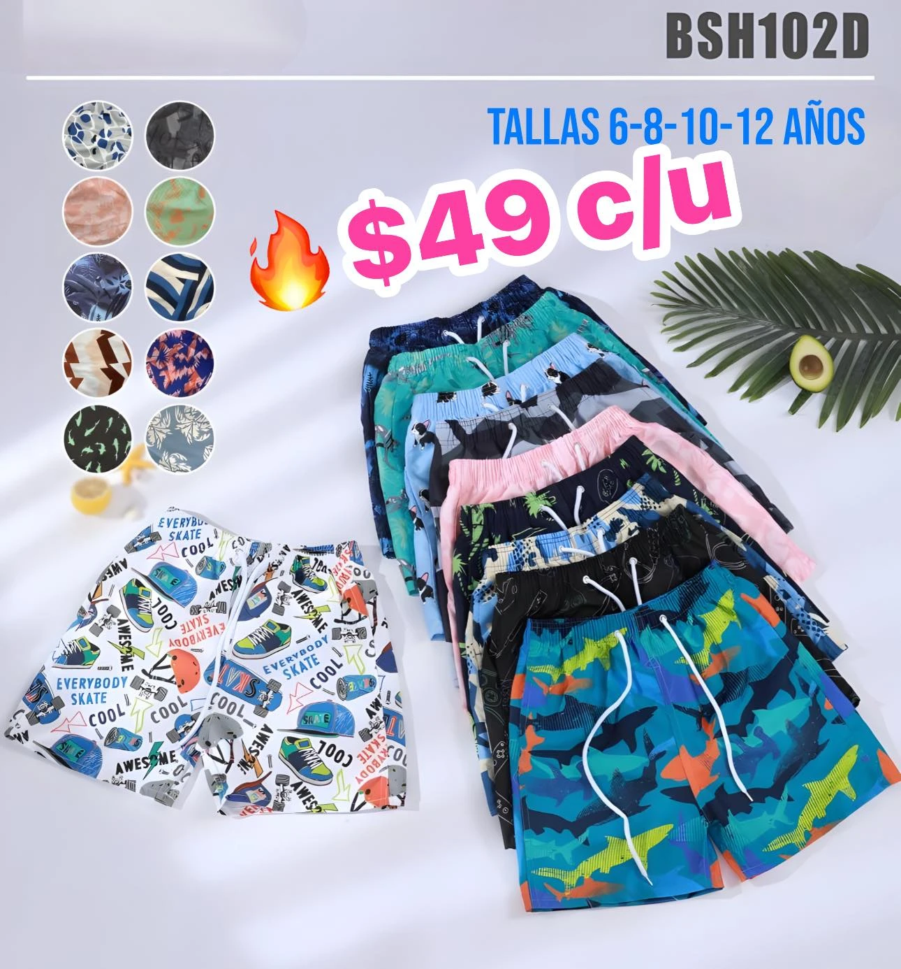 🔥BERMUDA INFANTIL🔥