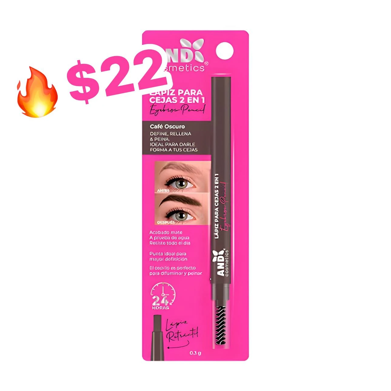 🔥LAPIZ PARA CEJAS AND🔥 7503044445521