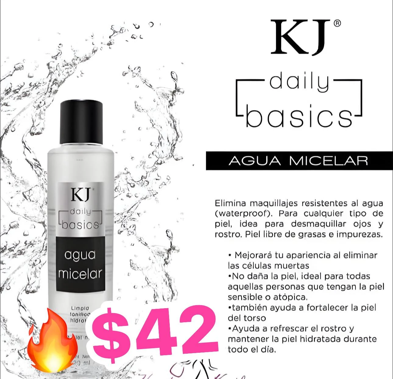 🔥AGUA MICELAR KJ🔥