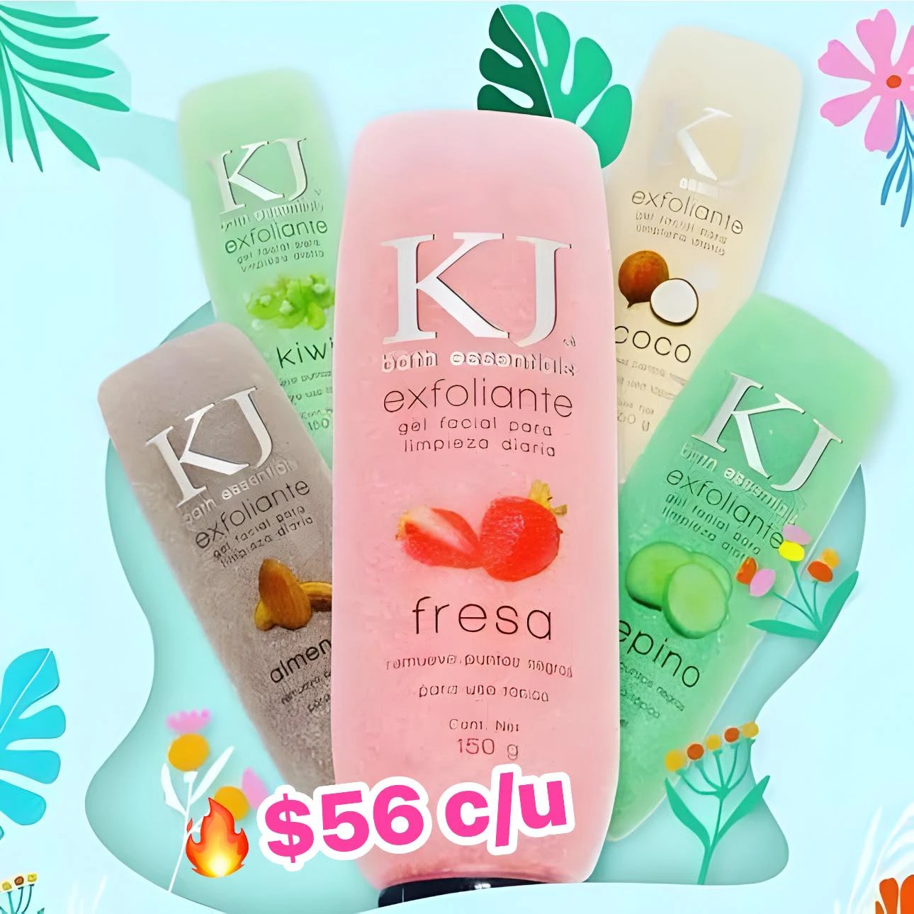 🔥EXFOLIANTES KJ🔥