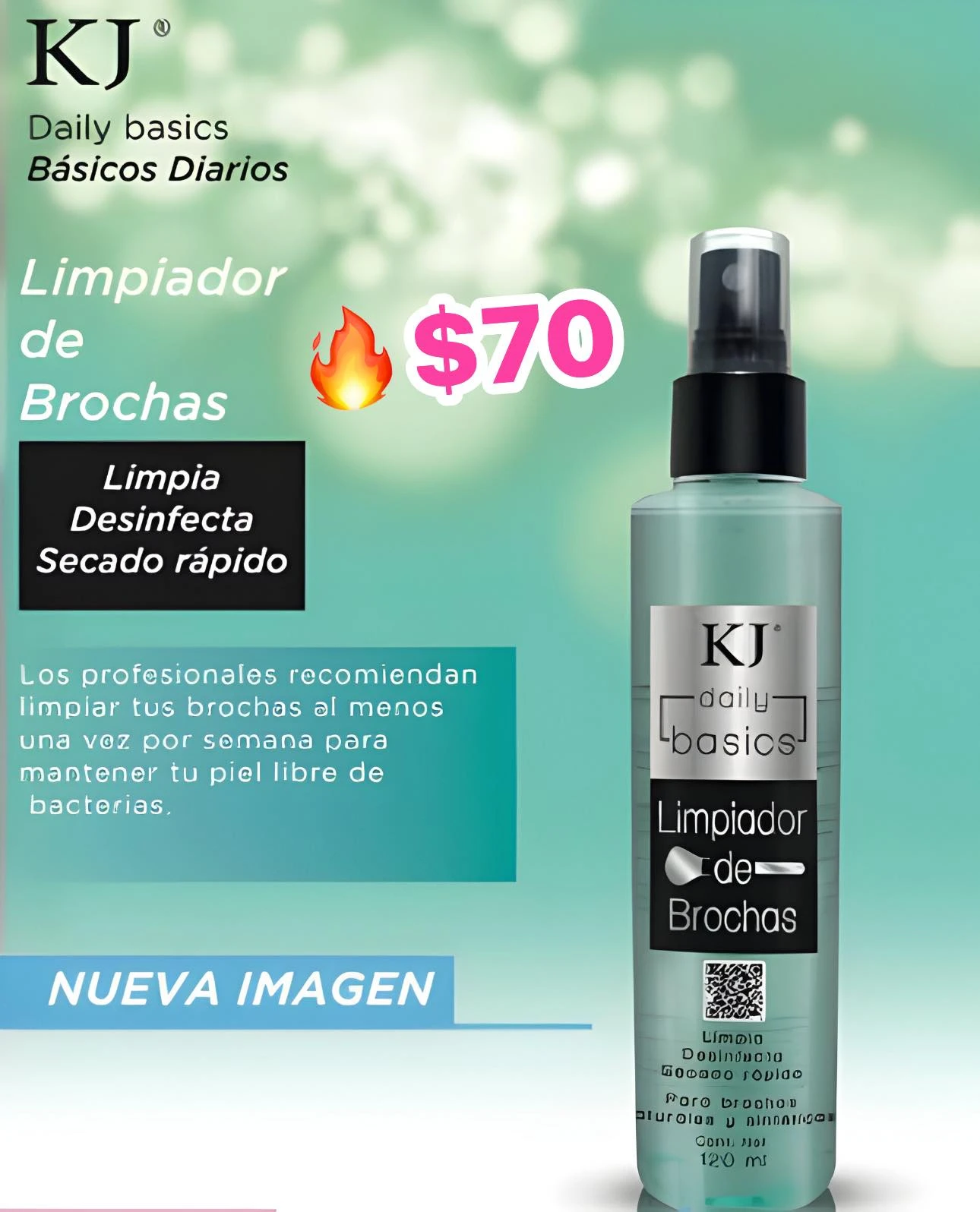 🔥LIMPIA BROCHAS  KJ🔥