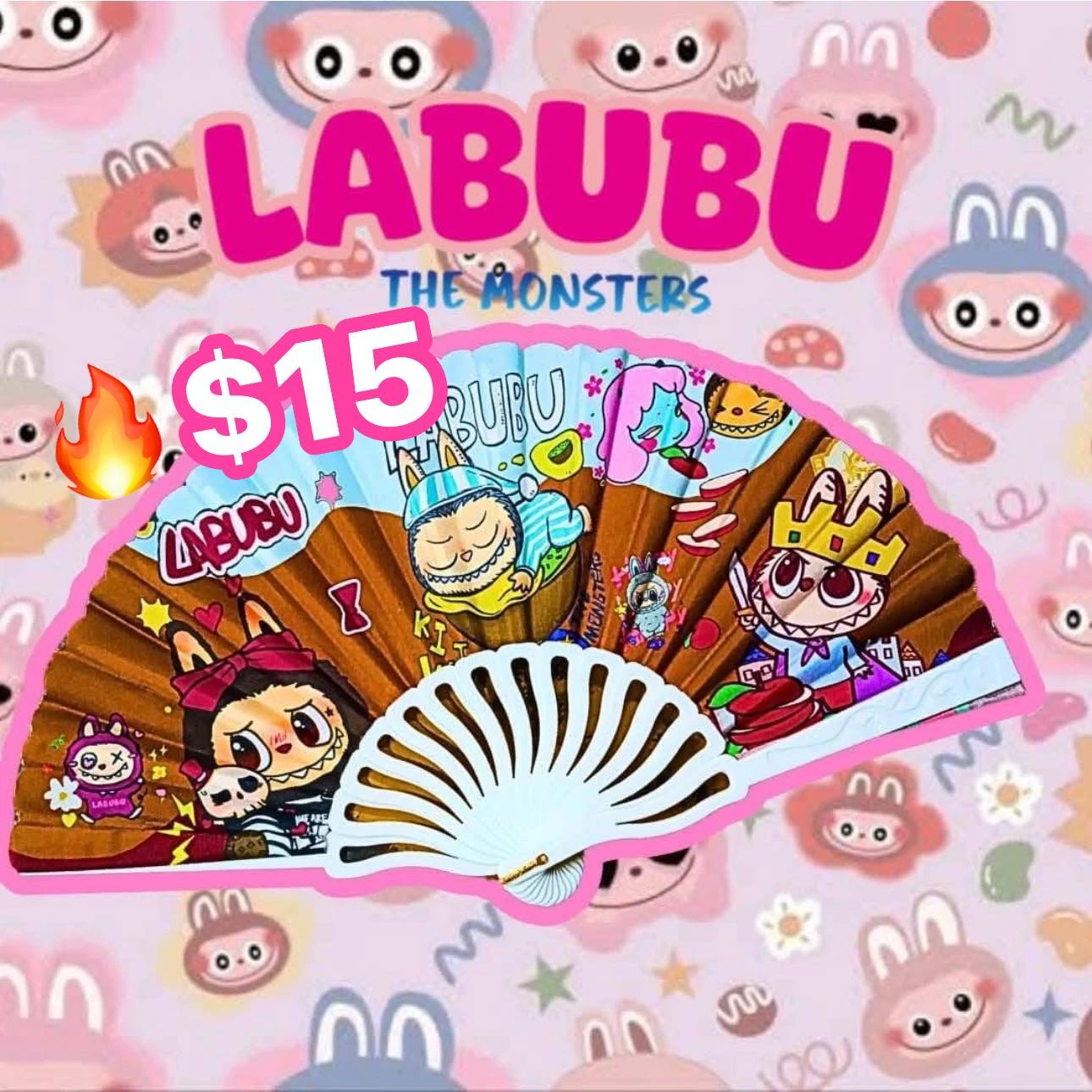 🔥ABANICO🔥 LABUBU