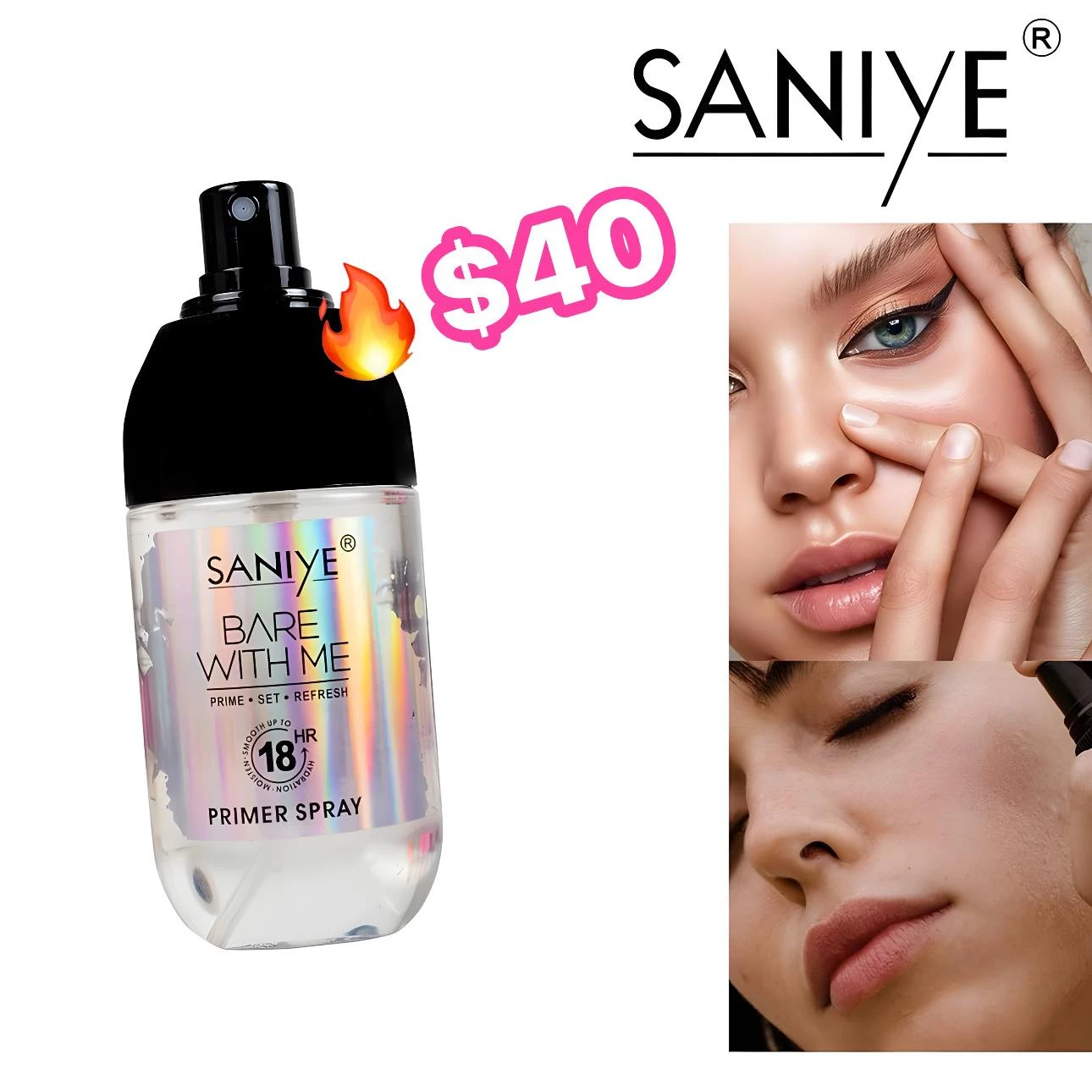 🔥PRIMER SANIYE🔥 BARE WHIT ME 18H