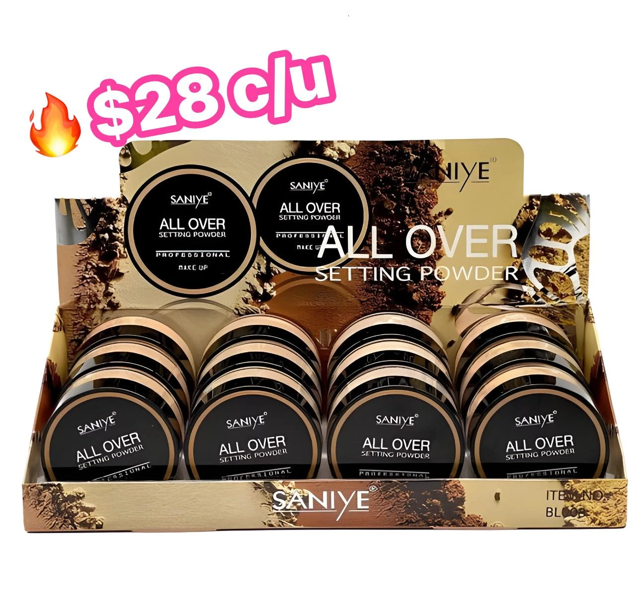 🔥POLVO MÁQUILLAJE  SANIYE🔥