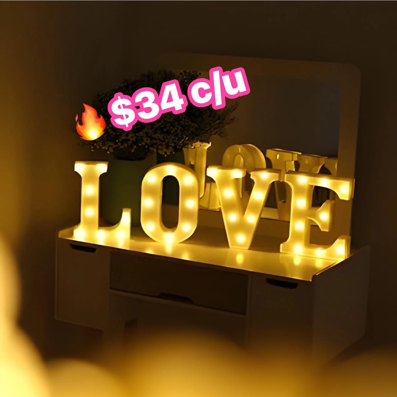 🔥LETRAS LED 20 cm🔥