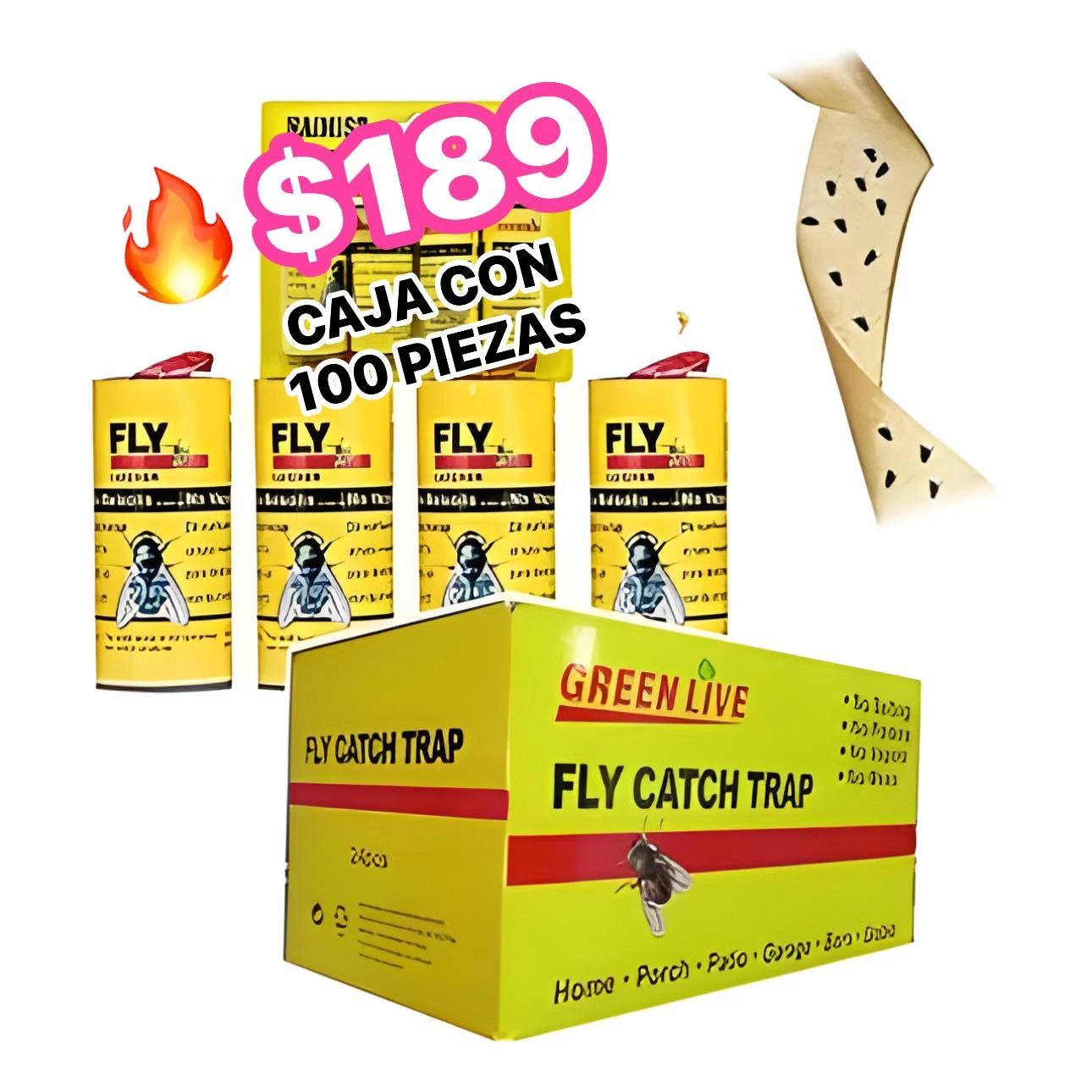 🔥FKY LURE TRAPS CAJA 100 Pz🔥 6970081495214