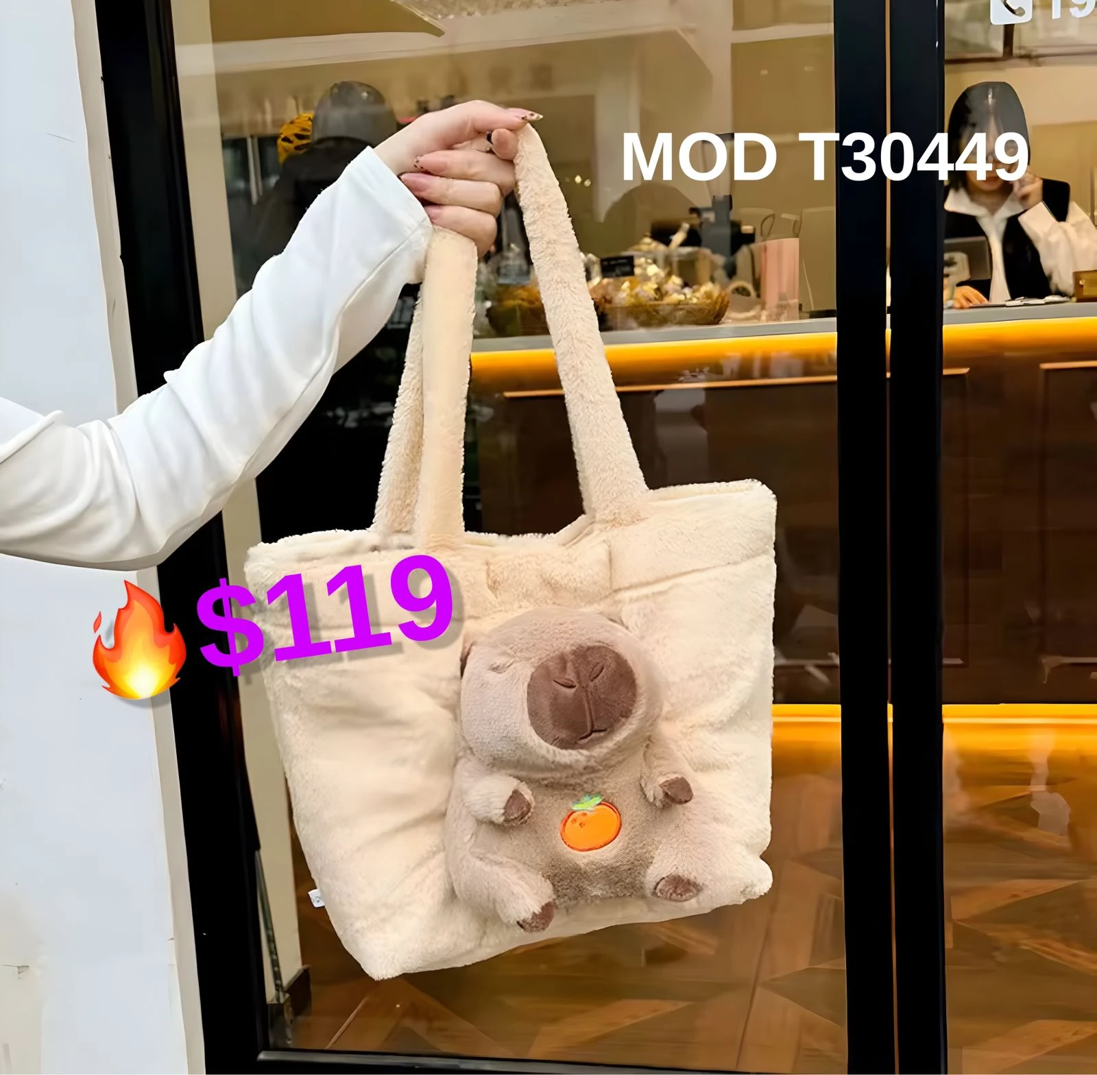 BOLSO CAPIBARA T30449