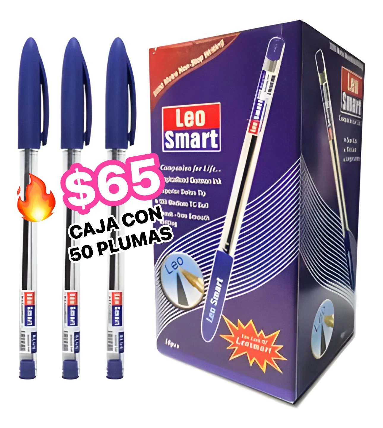 🔥CAJA 50 PLUMAS🔥v 6936996809586