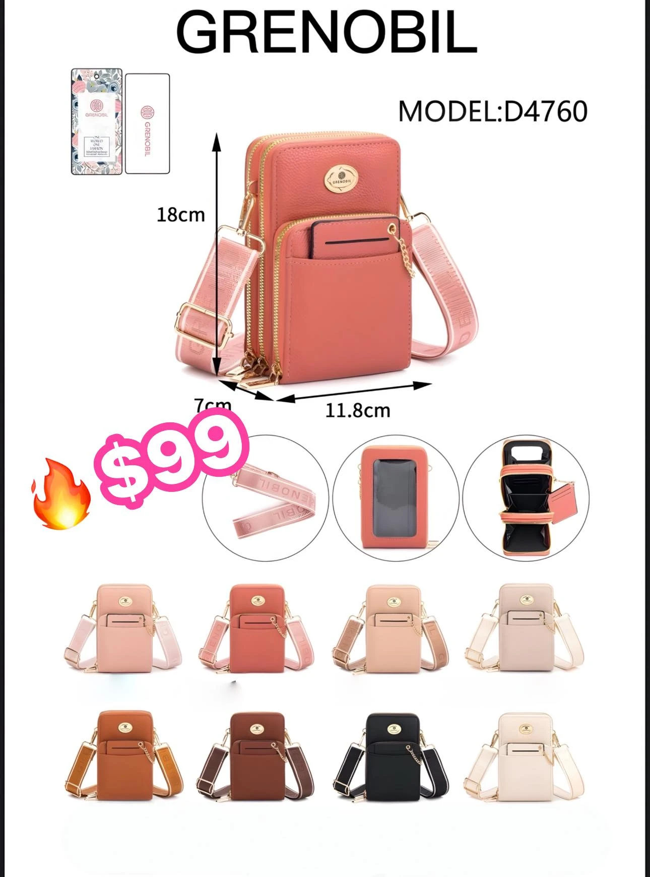 🔥BOLSA🔥 D4760