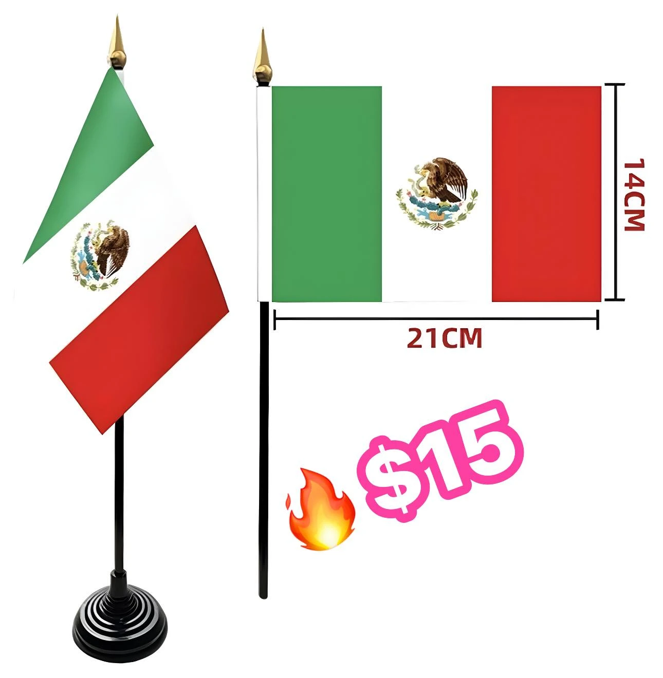 🔥MINI BANDERA ESCRITORIO🔥 2112345679426