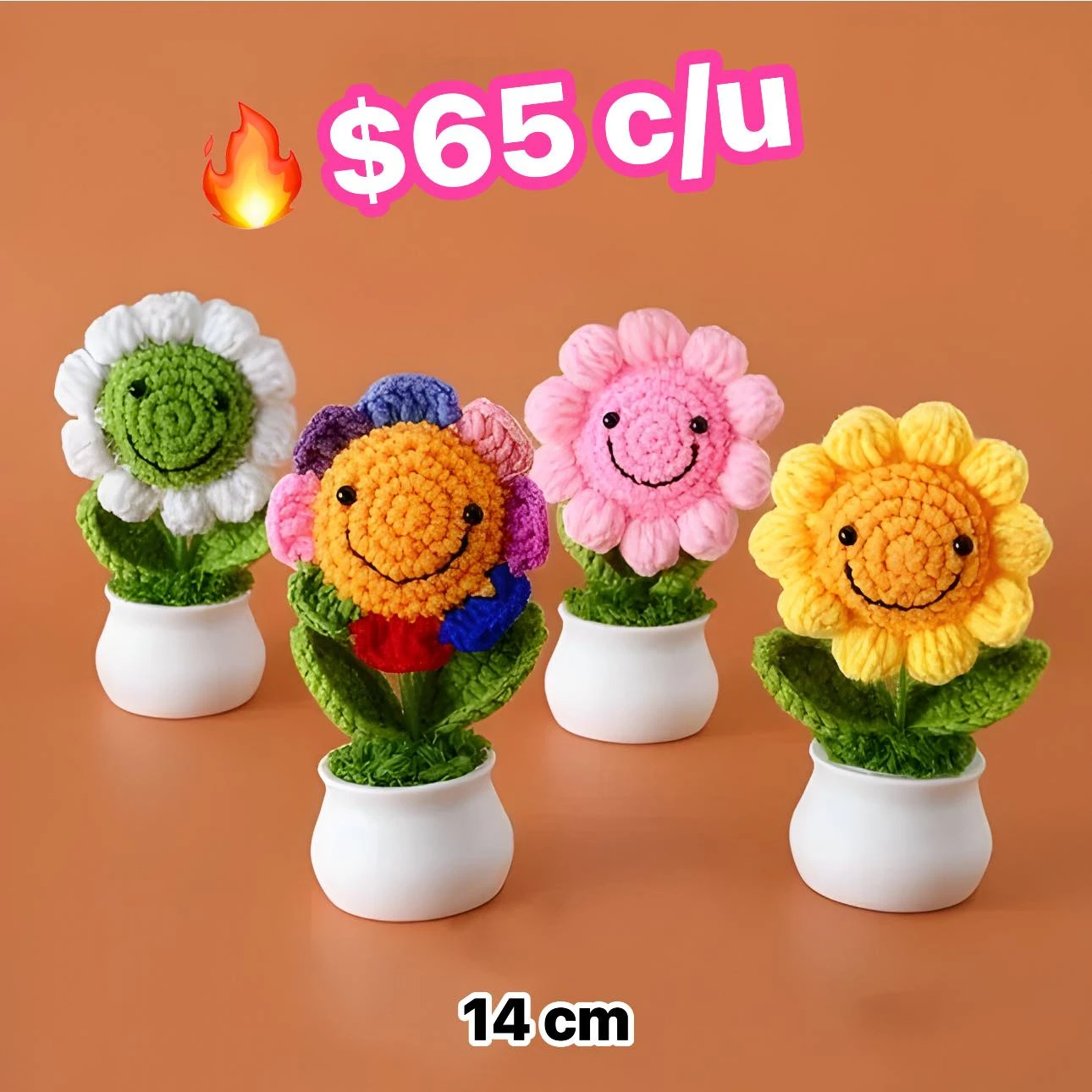 🔥MACETA DECORACION TEJIDO🔥