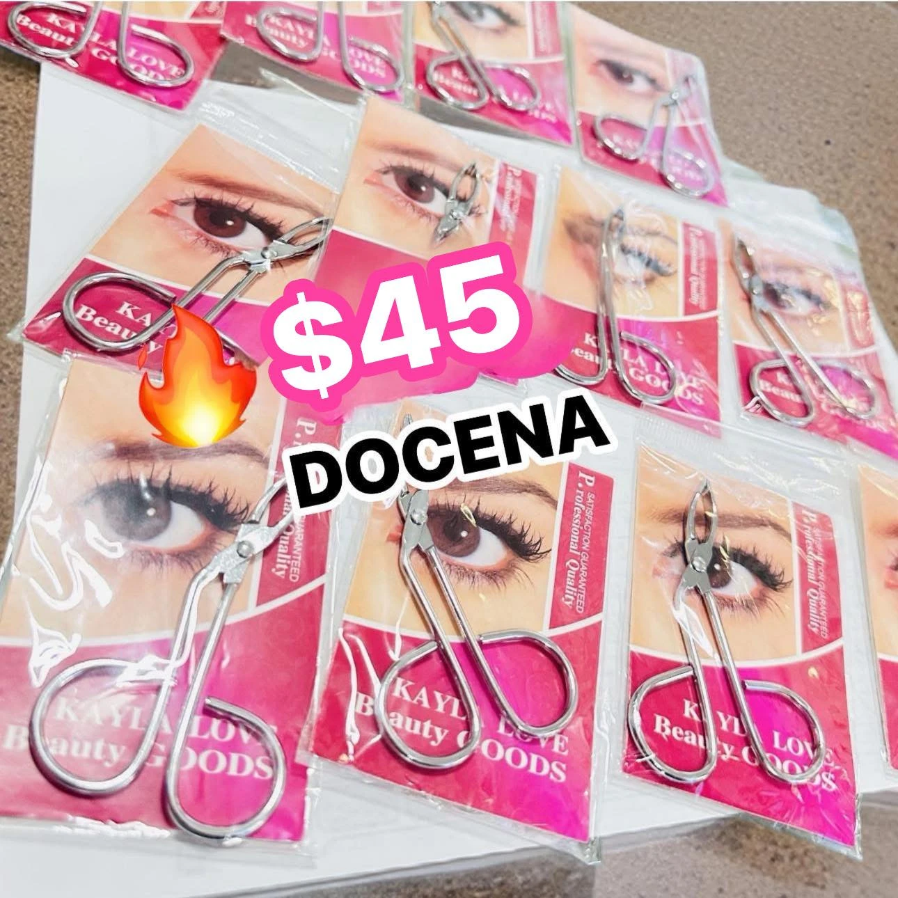 🔥PAQUETE 12 PINZA CEJA🔥 MMQ-05
